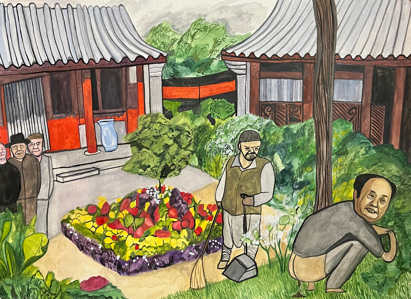 Mao in the Garden