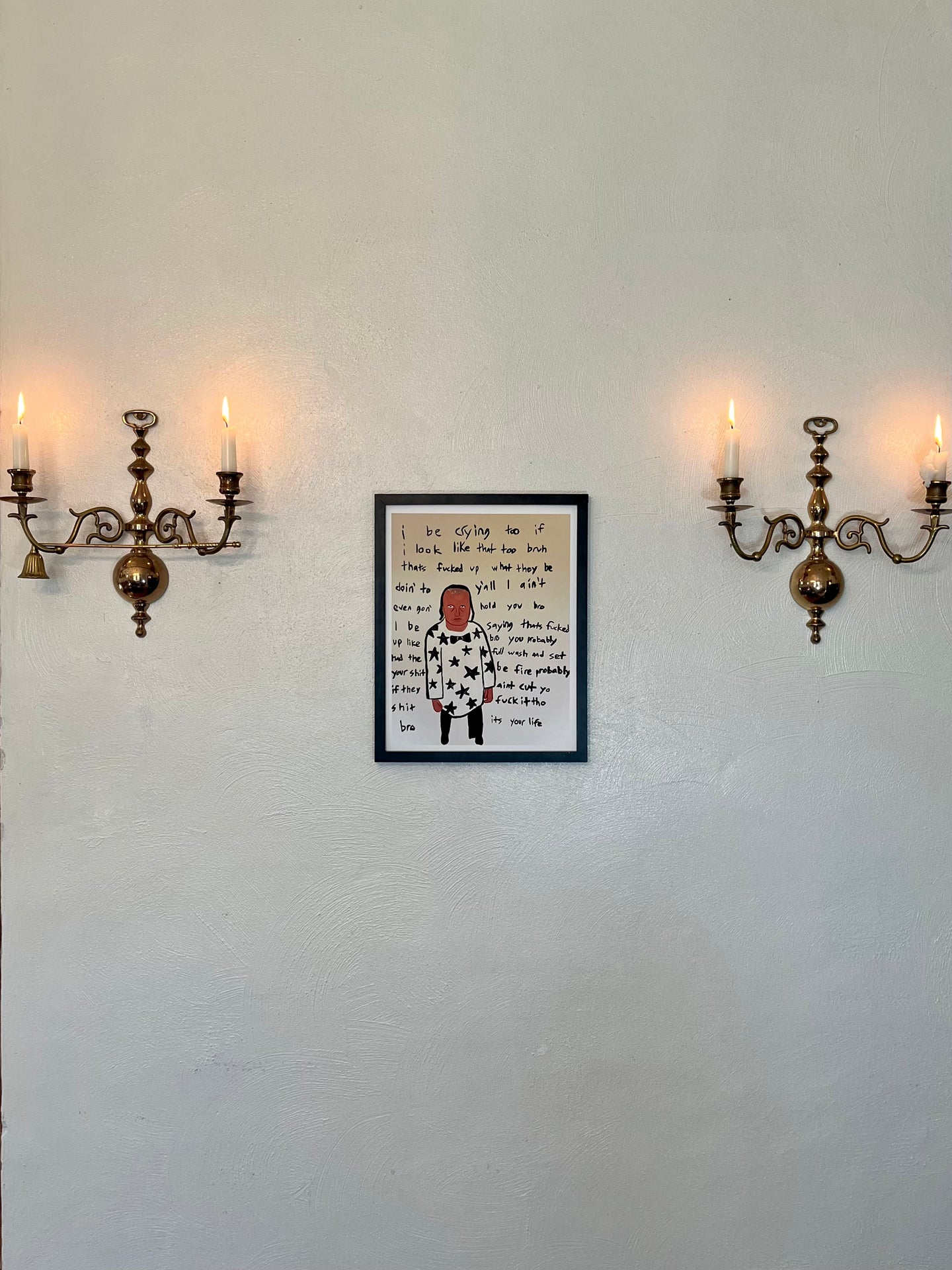 “Man Roasts Hasidic Child” Print