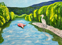 Load image into Gallery viewer, Tubing Down the River
