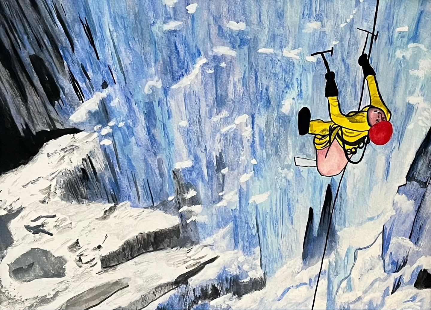 Gay Ice Climber