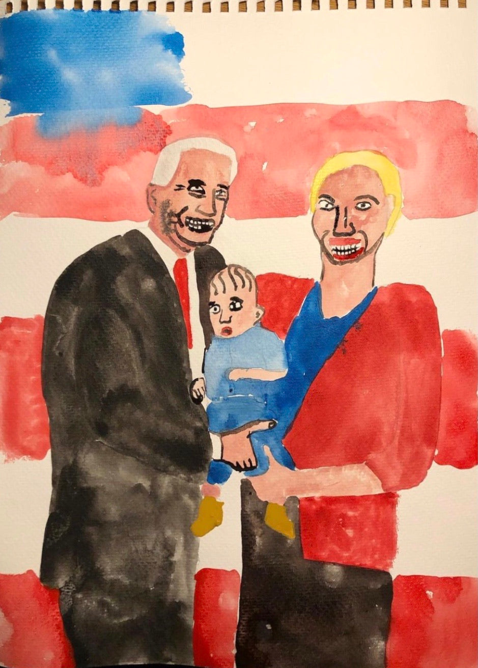 Joe Biden Holds Baby by the Crotch