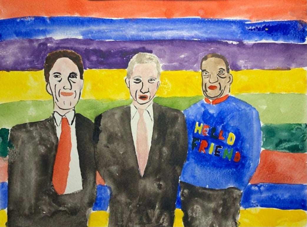 Jerry Seinfeld, Bill Clinton, and Bill Cosby