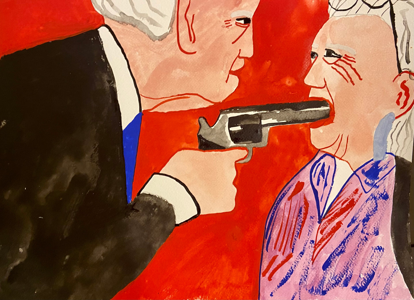 Joe Biden Putting Gun in Woman’s Mouth