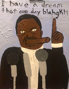 Penis Comes Out of MLK’s Mouth
