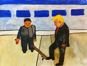 Donald Trump and Kim Jong-un