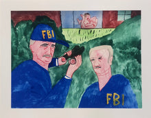 Load image into Gallery viewer, &quot;FBI Stakeout&quot; Print
