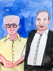 Woody Allen and Harvey Weinstein