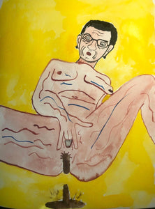 Ruth Gaber Binsburg Making Love to Herself While Shitting