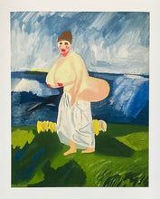 Load image into Gallery viewer, &quot;Standing Bather with Fat Tits n Ass&quot; Print
