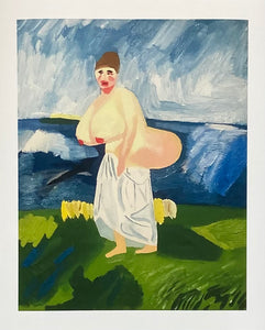 "Standing Bather with Fat Tits n Ass" Print