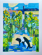 Load image into Gallery viewer, &quot;3 Dogs in The Artist’s Garden at Vétheuil&quot; Print
