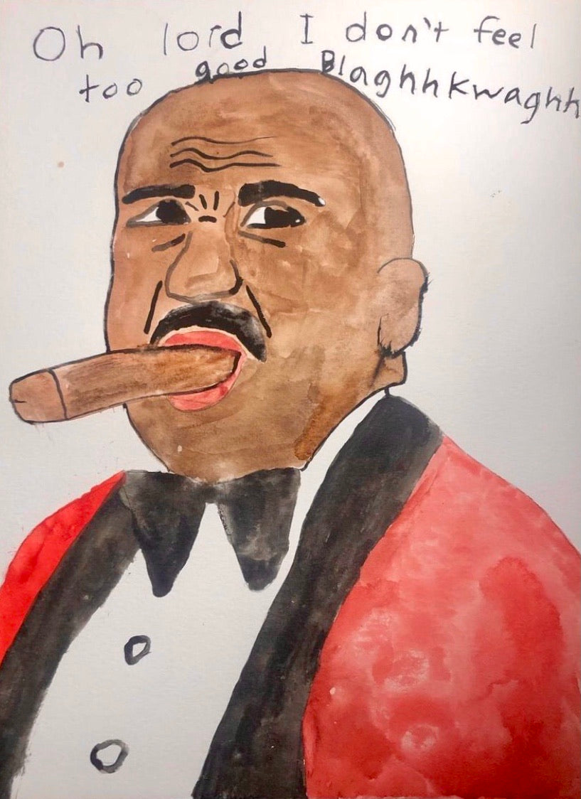 Penis Comes Out of Steve Harvey’s Mouth