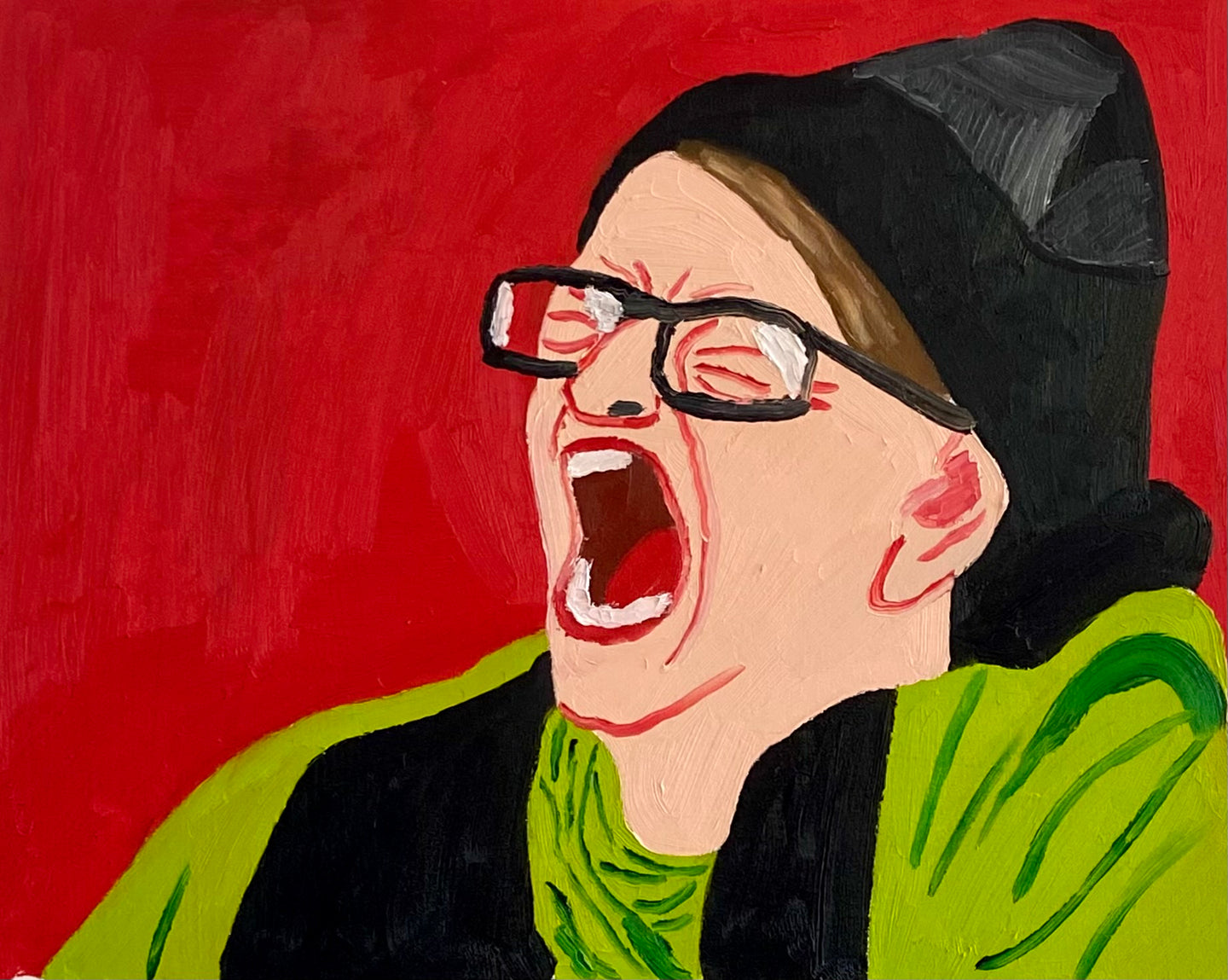 Woman Screams at Trump’s Inauguration