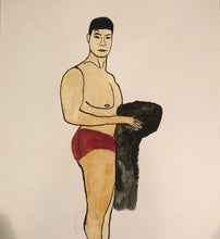 Load image into Gallery viewer, Jean-Claude Van Damme Puts on Underwear
