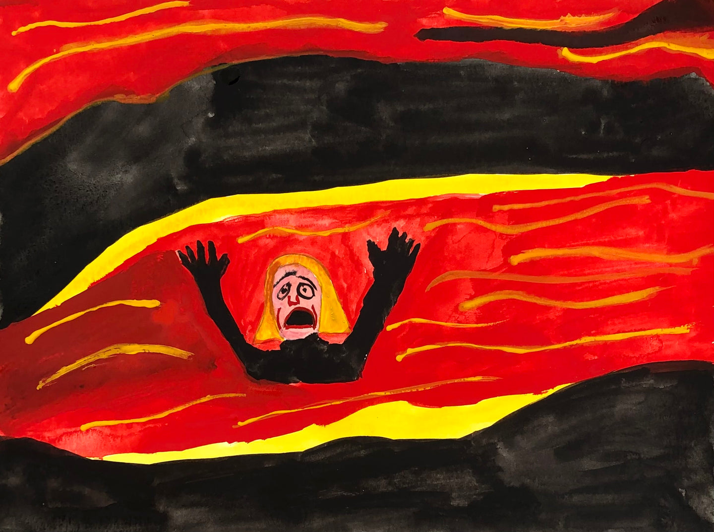 My BITCH Cousin Drowning in Lava